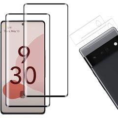 【新品】 【2+2枚セット指紋認証】KPNS 日本素材製 強化ガラス Google Pixel 6 Pro 用 ガラスフィルム 強化ガラス カバー 保護フィルム 1