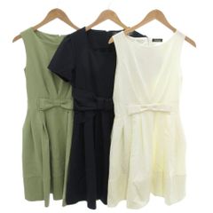 ティアクラッセ Tiaclasse 美品 3点セット まとめ ワンピース ひざ丈 ■GY99