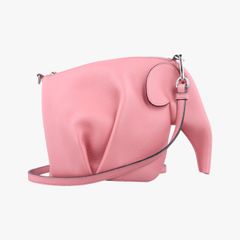 ロエベLoeweエレファント ピンク レザー 061611