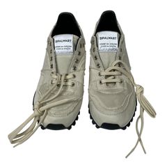 未使用品 COMME des GARCONS COMME des GARCONS × SPALWART MARATHON TRAIL LOW スニーカー オフホワイト 41サイズ（26cm） コムデギャルソン コムコム スパルウォート AC0260