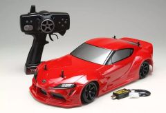 【中古】ラジコン 1/10 ドリフトパッケージ 2WD 組み立て済みRTR PANDEM GRA90 スープラ(赤) 2.4GHz仕様 [DPR-GRA90R]
