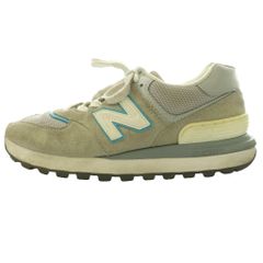 ニューバランス NEW BALANCE 574 スニーカー グレー BEAUTY&YOUTH別注 US8.5 26.5cm グレー ライトブルー U574LGEG /SS ■OS ■GY01