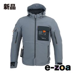 ROUGH&ROAD ラフアンドロード エアスルーソフトシェルストレッチパーカーFP グレー LL サイズ RR7254GY4 (2589936)