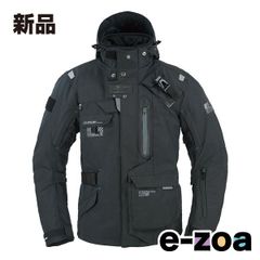 ROUGH&ROAD ラフアンドロード バイク用 ウォーターシールドコマンドジャケット ブラック/BLサイズ RR7252BKB3 (2589919)
