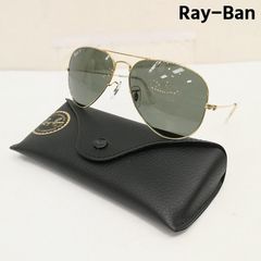 レイバン RB3025 アビエーター Aviator 偏光 レンズ 仕様 サングラス メンズ - ISItems【USED】【古着】【中古】50170727