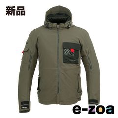 ROUGH&ROAD ラフアンドロード エアスルーソフトシェルストレッチパーカーFP ダークオリーブ LL サイズ RR7254DO4 (2589930)