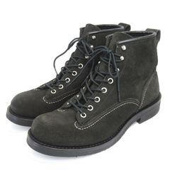 REDWING レッドウィング US8D 26cm ラインマン 2900 2011年製 ワークブーツ カスタマイズ 黒 ブラック アビレーン ラフアウト 35006040