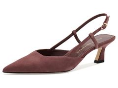 スチュアート ワイツマン レディース シューズ ヒール Stuart Weitzman Vinnie 50 Slingback Brownstone