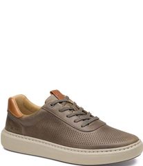 ジョンストンアンドマーフィー メンズ ボトムス カジュアルパンツ スニーカー Johnston Murphy Mens Anders Perfed UThroat Sneakers Dark Taup