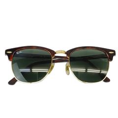 レイバン RAY BAN クラブマスター CLUBMASTER 眼鏡 サングラス セルフレーム ブロー型 べっ甲柄 51□21 茶色 ブラウン RB3016 /XZ ■GY18