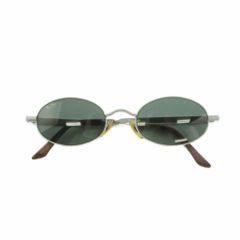 レイバン RAY BAN サングラス 眼鏡 オーバル型 メタルフレーム シルバーカラー 茶 ブラウン W2948 /MI ■GY11