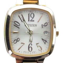 シチズン CITIZEN H058-T018611 クロスシー 腕時計 ウォッチ クォーツ カレンダー付き ゴールド色 ■GY11 /MQ