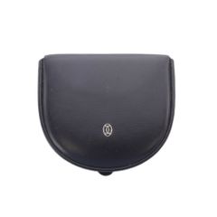 カルティエ Cartier 小銭入れ コインケース 財布 ウォレット レザー 黒 ブラック /RI ■OS ■GY11 ■OH
