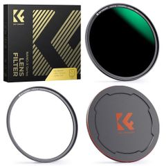 K&F CONCEPT 67mm 磁気式 NDフィルター ND1000 レンズキャップ アダプターリング 磁気吸着 装着便利 減光フィルター 28層ナノコーティング 超薄型 撥水 防汚 Nano-Xcel FG705送料無料 07983626