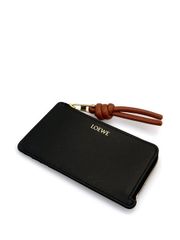 LOEWE KNOT LEATHER CARD CASE 送料無料