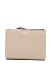 LOEWE KNOT LEATHER COMPACT WALLET 送料無料