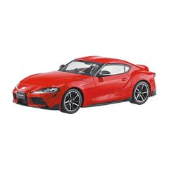 【新品】 青島文化教材社(AOSHIMA) 1/32 楽プラ スナップキット No.13-PR トヨタ GR スープラ 2019 プロミネンスレッド 色分け済みプラモデル (自動車)