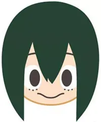 【中古】バッジ・ピンズ 蛙吹梅雨 「僕のヒーローアカデミア プチっとバッジ」