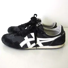 ほぼ新品オニツカタイガー　セラーノ　ブラックホワイト23.5センチ Onitsuka Tiger（オニツカタイガー）の「SERRANO / セラーノ