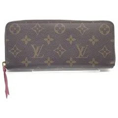 Louis Vuitton ルイヴィトン モノグラム ポルトフォイユクレマンス ラウンドファスナー長財布 M60742