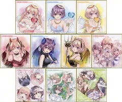 【中古】紙製品 全10種セット ミニ色紙 色コレ 「一番くじ カッコウの許嫁 #天使と悪魔が大交錯!」 G賞