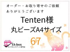 Tenten様☆67☆丸ビーズA4サイズ
