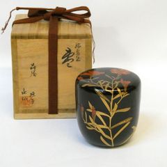 棗 朝顔 蒔絵 春路作 茶道具 - メルカリ