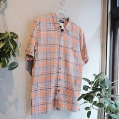【Patagonia】2015's A/Cヤーンダイシャツ エアコンシャツ A/Cシャツ オレンジ L