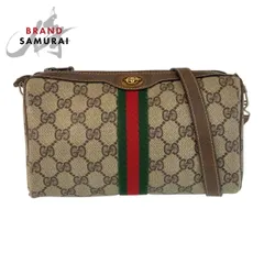 美品　GUCCI オールドグッチ　GGスプリーム シェリー　ケース GUCCI オールドグッチ シェリー GGスプリーム がまぐち コイン