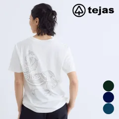 新品 tejas ヨガトップス テジャス ヴィーラT tu252414 フリーサイズ 半袖 ヨガウェア ピラティス ユニセックス メンズ レディース ゆったり 体系カバー