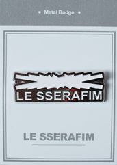 LE SSERAFIM ルセラフィム グッズ ピンバッジ ピンバッチ メタルバッジ ピンズ K-POP