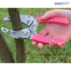 作業 果樹用 剥ぎ取り 幹の樹皮 替刃付き プライヤー式 環状剥皮ナイフ 剥皮鋏 取木鋏 環状剥皮 新品環状はく