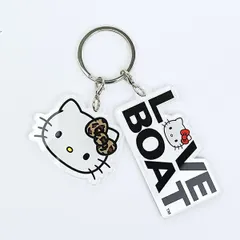 サンリオ ハローキティ × LOVEBOAT(ラブボート) キーホルダー フェイス 日本製 Sanrio