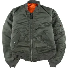 古着 90年代 民間品 アルファ ALPHA MA-1タイプ ミリタリー フライトジャケット USA製 メンズM相当 ヴィンテージ/eaa524503