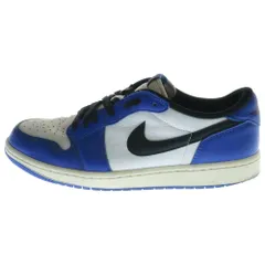 NIKE (ナイキ) AIR JORDAN 1 RETRO LOW OG エアジョーダン 1 レトロ ゲームロイヤル ローカットスニーカー ブルー US10.5/28.5cm CZ0790-140