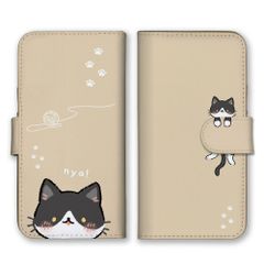 iPhone13 mini 케이스 수첩 형 아이폰 13 미니 스마트 폰 케이스 고양이 고양이 고양이 흰색 고양이 아메리칸 쇼트 헤어 8 치왓 스코티슈 폴드 페르시아 귀여운 くすみ 휴대 케이스 스마트 폰 커버 휴대 커버 무료 배송 컬러 05
