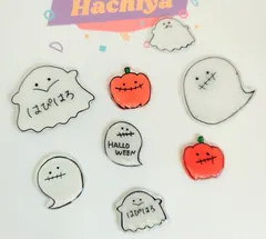 ハロウィン　選べる2個セット　ヘアゴム、ヘアピン