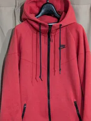 NIKE ナイキ テックフリース ウィンドランナー ジップパーカー M オレンジ