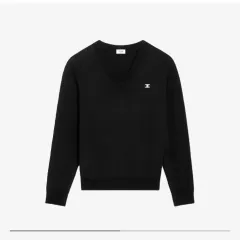 CELINE カシミヤ ルーズフィットタートルネック ニットセーター 黒 CELINE カシミヤ ルーズフィットタートルネック ニットセーター 黒