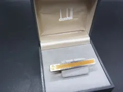 ■美品■ dunhill ダンヒル タイピン タイクリップ アクセサリー 紳士 ビジネス メンズ ゴールド系 DE3096