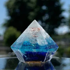 癒しのオルゴナイト❤️ポンデ型ブルーカラー(ラリマー)♡ 癒しのオルゴナイト❤️ポンデ型ブルーカラー(ラリマー