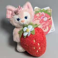 東京ディズニーシー ぬいぐるみチャーム Heartfelt Strawberry Gift リーナベル(いちご)
