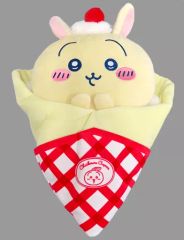美品】ちいかわ クレープくじ A賞BIGクレープな抱っこぬいぐるみ