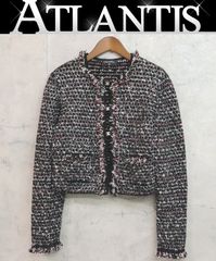 広尾店】極美品 シャネル CHANEL 24/25AW ツイードジャケット size36