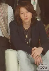 【中古】生写真(ジャニーズ) 関ジャニ∞/大倉忠義/ジャケット黒・白い椅子に肘掛け/「関ジャニ∞ TOUR 2009 PUZZLE」 オリジナルフォトセット