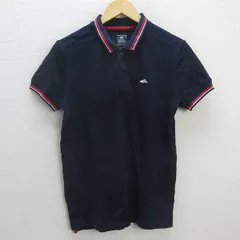 G■KRIFF MAYER / クリフメイヤー 半袖ポロシャツ/鹿の子地【S】紺/men's/84【中古】■