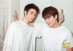 【中古】生写真(ジャニーズ) SixTONES/ジェシー・森本慎太郎/横型・バストアップ・衣装白・壁ドン/Summer Paradise 2018 オリジナルフォトセット SixTONES