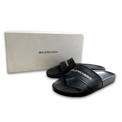 BALENCIAGA】バレンシアガ（24.5cm） スライド サンダル 現行品 - メルカリ