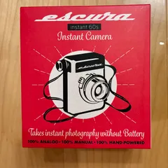 新品★ESCURA エスクーラ　インスタントカメラ　ピンク