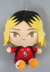 【中古】キーホルダー 孤爪研磨 ぬいもっちマスコット 「フリューくじ アニメ ハイキュー!! ぬいもっち」 D賞